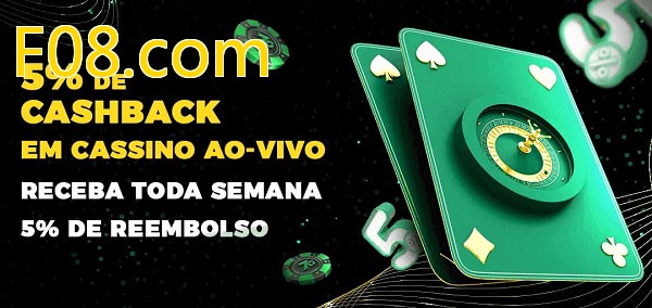 Promoções do cassino ao Vivo F08.com